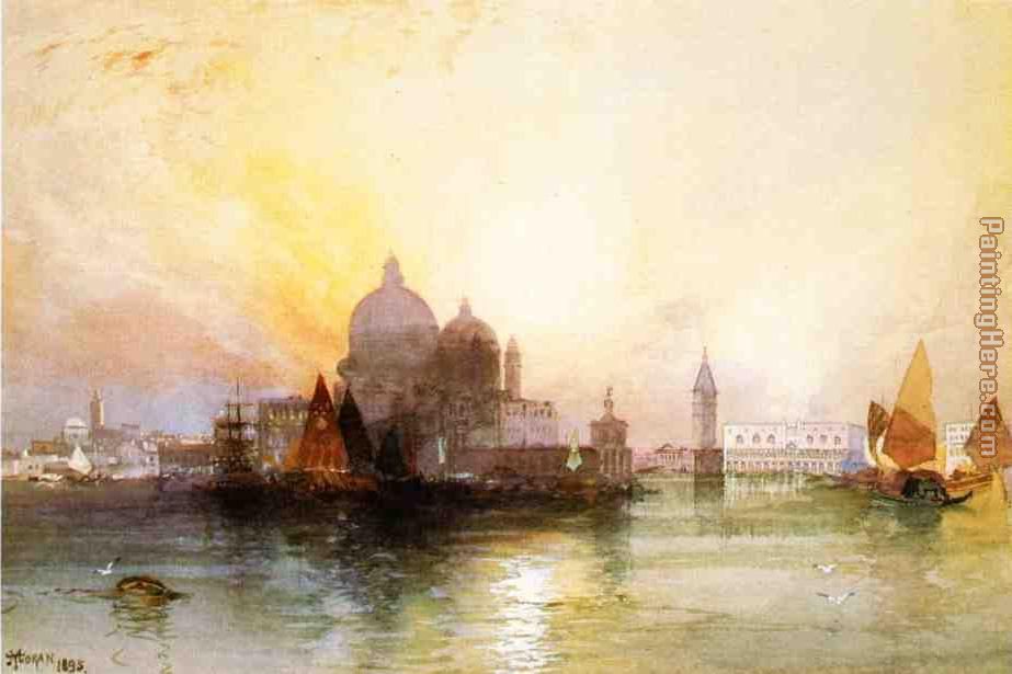 Thomas Moran A View of Venice